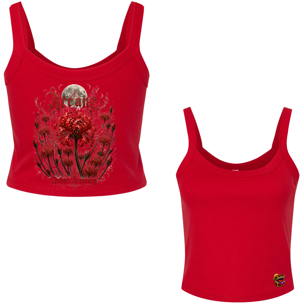 Red Spider Lily Women's Micro Tank Top