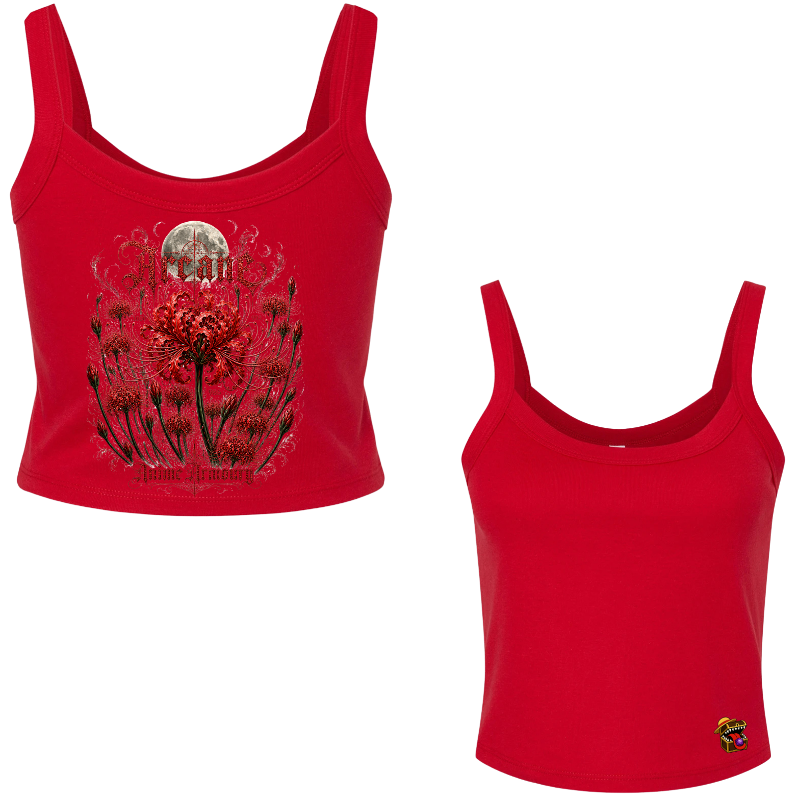 Red Spider Lily Women's Micro Tank Top