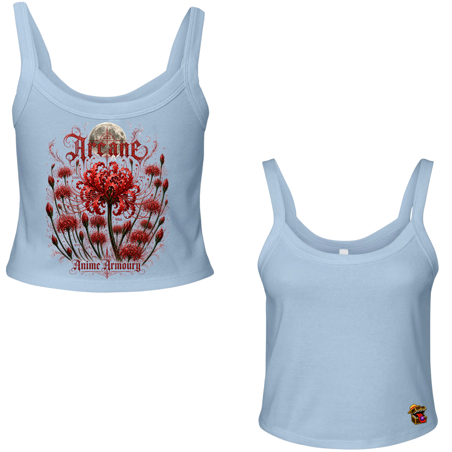 Red Spider Lily Women's Micro Tank Top