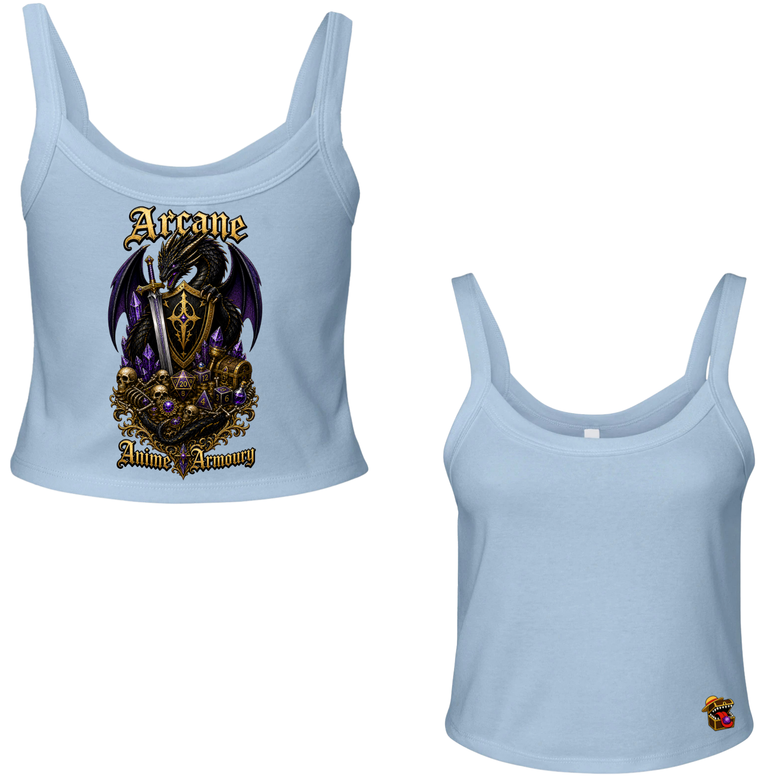 D&D Women's Micro Tank Top