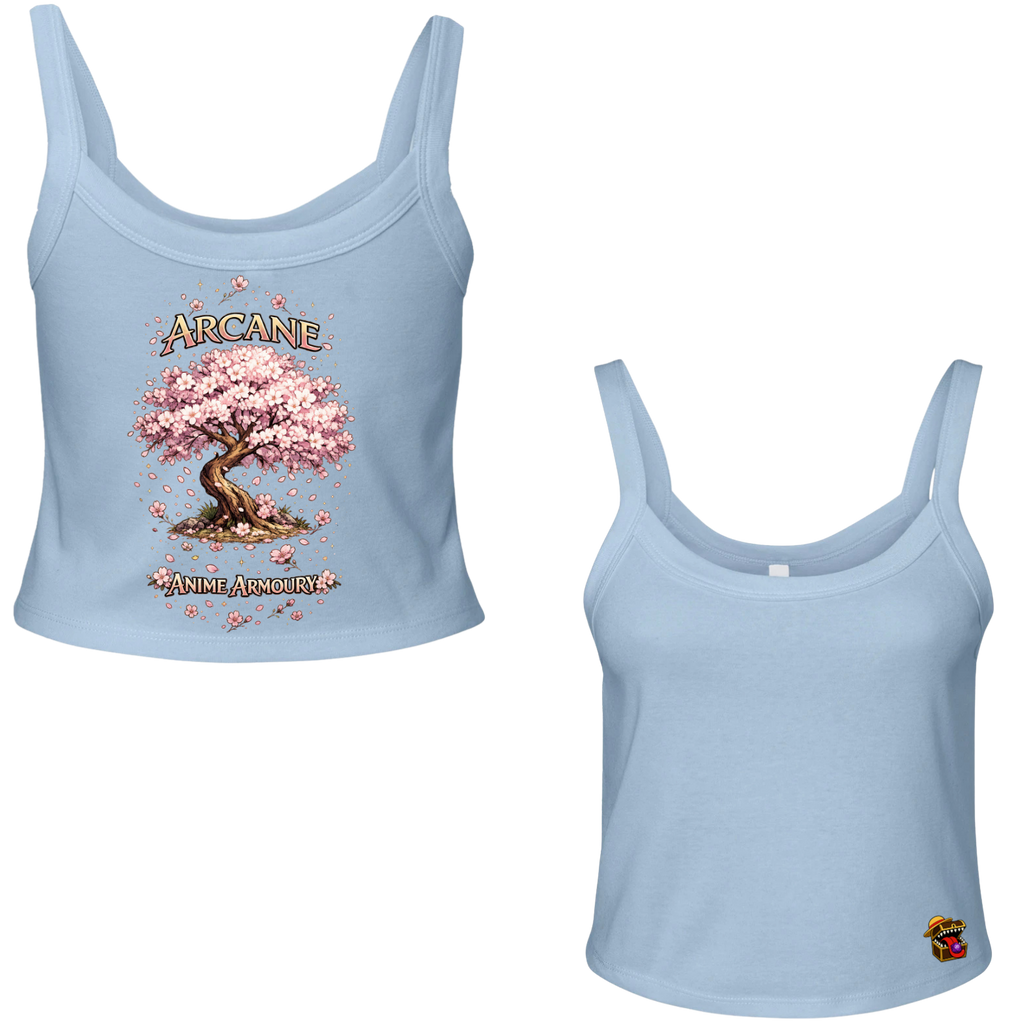 Cherry Blossom Tree Women's Micro Tank Top