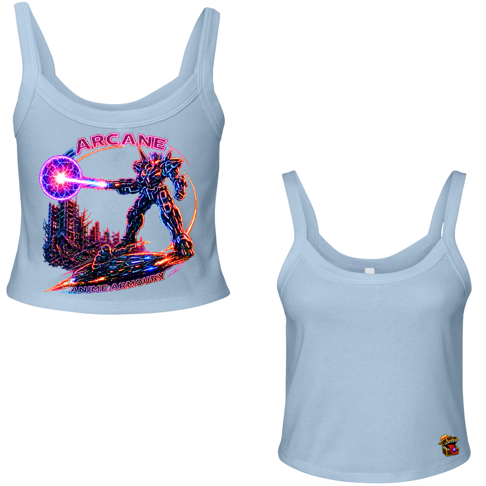 Neon Mech Women's Micro Tank Top
