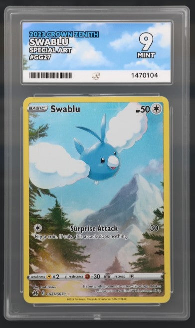 Crown Zenith Galarian Window Gallery Set 9 Cards Ace Graded