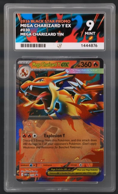 Mega Charizard X & Y Tin Promos Ace 10